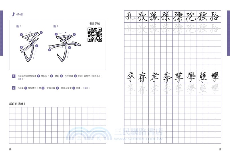樊氏硬筆瘦金1000字帖