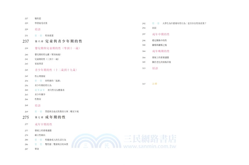 性的解析：美國大學性教育講義1－身體、性別與各年齡層的性