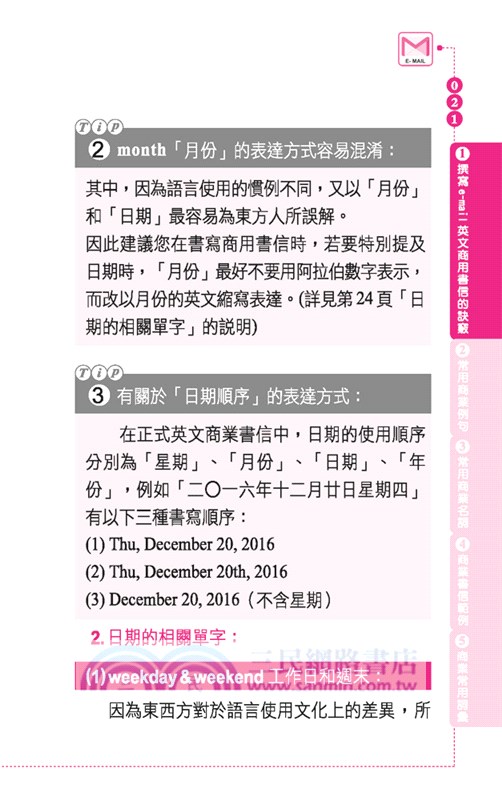 商業實用英文E-mail：業務篇