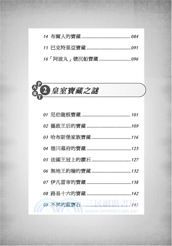 那些被神遺忘的傳奇寶藏