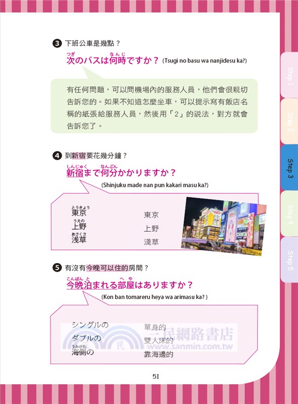 自遊自在背包客旅遊日語：超簡單！超實用！出發前，翻翻就Go了