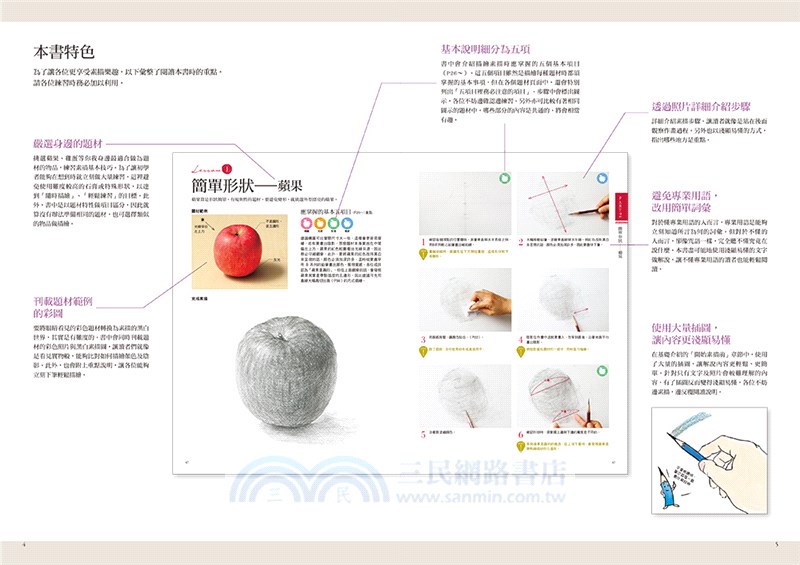 素描從入門到上手：初學者也很好懂的說明＆技巧