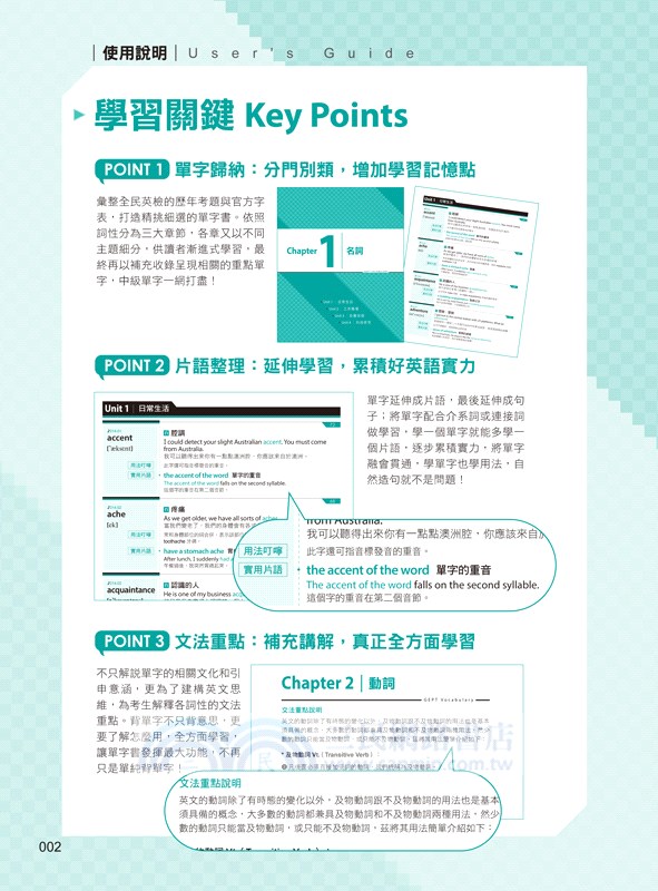 超高命中率全民英檢GEPT中級單字＋文法＋片語