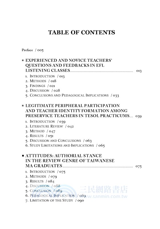 Teaching practices and researching in TESOL
