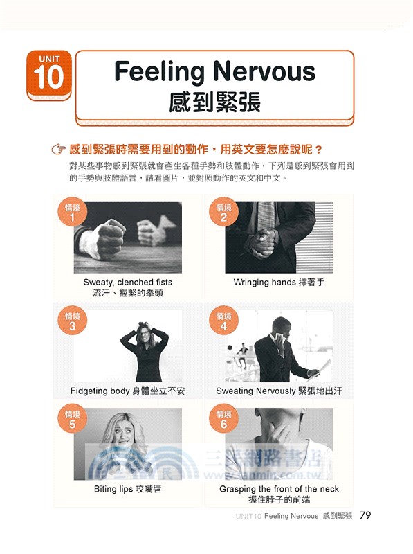 肢體動作英語會話全圖解：Gesture English！邊說邊比更容易記住，與老外溝通零距離