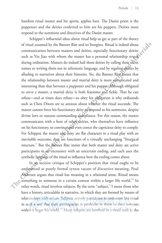 Knotting the Banner：Ritual and Relationship in Daoist Practice