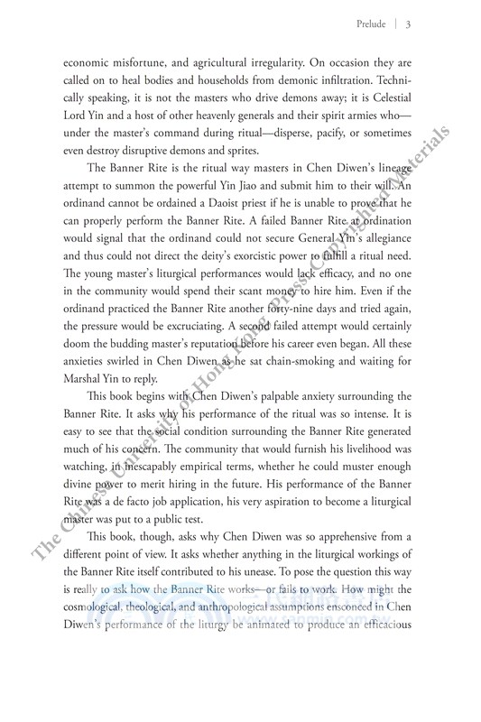 Knotting the Banner：Ritual and Relationship in Daoist Practice