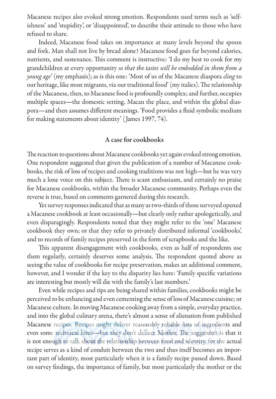 The Making of Macau’s Fusion Cuisine：From Family Table to World Stage