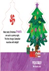 The Very Hungry Caterpillar's Peekaboo Christmas (洞洞書)
