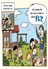 The Gingerbread Man: Paper Airplanes on the Loose (graphic novel)
