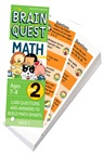 Brain Quest Math Basics Grade 2－1,000 Questions & Answers to Build Math Smarts, Ages 7-8