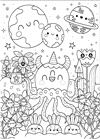 Mangatopia Adorable Aliens：A Cosmically Cute Colouring Book of Anime and Manga