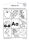 Alphabet, Grade Pre-K-K