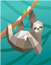 Paint by Sticker Kids: Rainforest Animals (貼紙書)