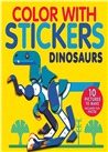 Color with Stickers 4-Book Boxed Set: Dinosaurs; Space; Jungle; Ocean