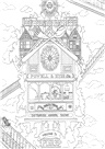 The Time Garden: A magical journey and colouring book