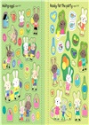 Little First Sticker Book Easter Bunnies：An Easter And Springtime Book For Children