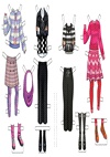 Wednesday: Official Paper Doll Book (with 2 paper dolls and over 20 outfits!)
