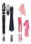 Wednesday: Official Paper Doll Book (with 2 paper dolls and over 20 outfits!)