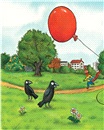 皮皮與波西：紅氣球 (平裝本) 中英雙語版