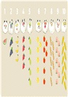 Pandas Love Fruit：A magical numbers and colors book熊貓黑白猜冷藏數字書